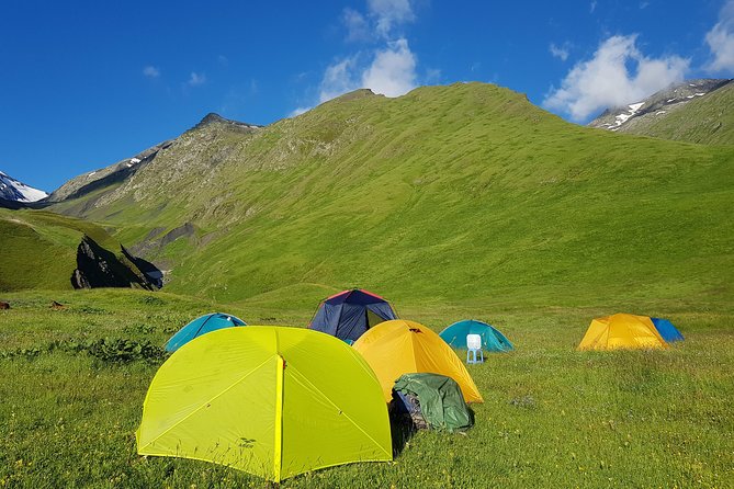 7-day hiking expedition to Tusheti through the Atsunta pass - Day 3: The hard crossing of Atsunta Pass