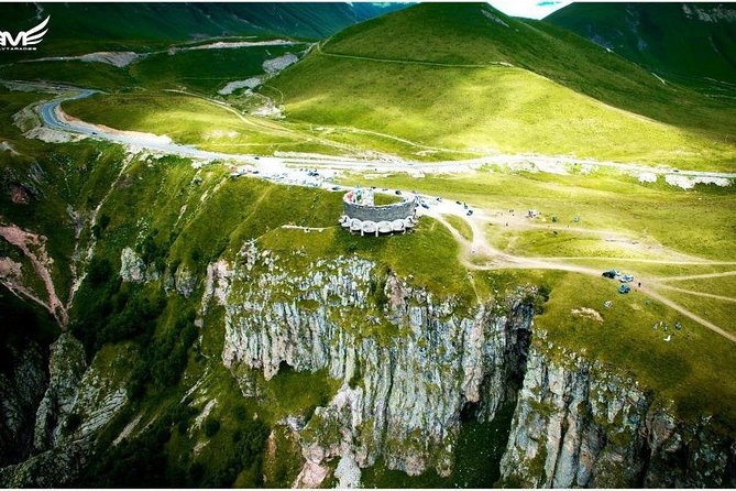 Ananuri, Gudauri, Kazbegi. Military Road of Georgia. Private tour. - The golden mineral spring near Gudauri