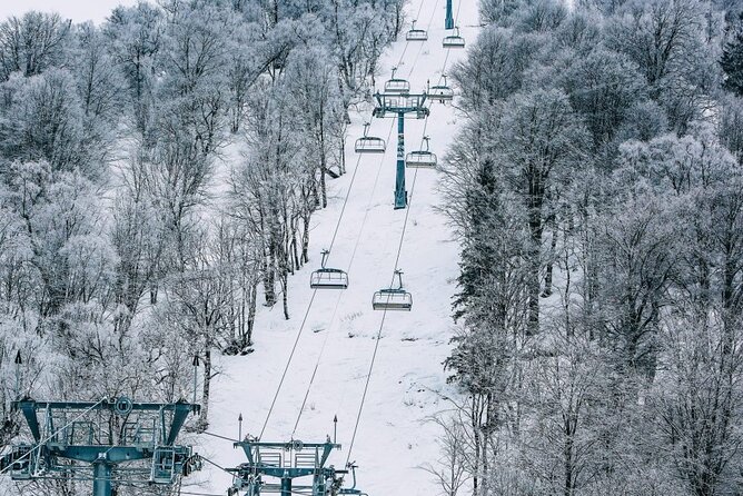 Bakuriani Ski Resort Private Day Tour from Tbilisi Snow Adventure - Jvari Monastery above Mtskheta