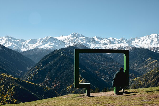 Causacus mountains at Majestic SVANETI and MESTIA from Kutaisi - Enguri Dam, a powerful first stop