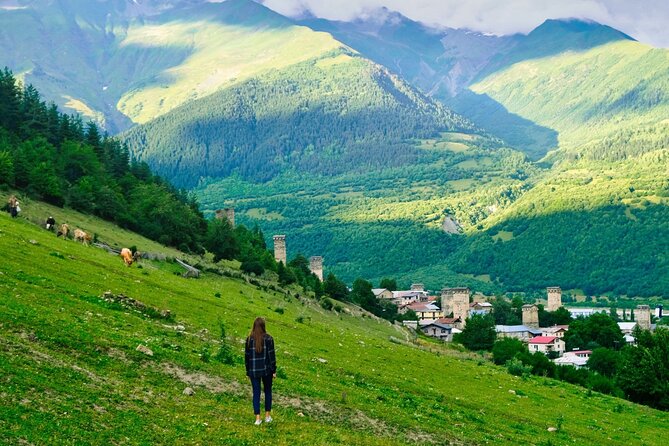 Causacus mountains at Majestic SVANETI and MESTIA from Kutaisi - Reaching Mestia after a five-hour drive