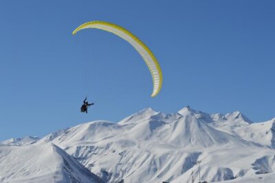 Cloudbase Paragliding in Gudauri, Georgia
