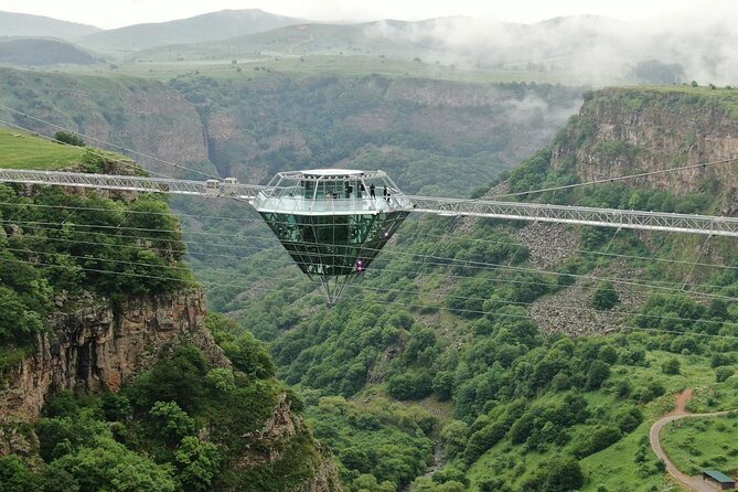 Dashbashi Canyon, Glass Bridge, Bicycle Zip Line, Swing, Private Full Day Tour - The drive from Tbilisi to Tsalka