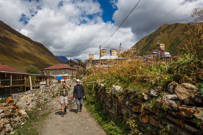 Day Tour from Mestia to Ushguli - Mountain views from the van and on foot