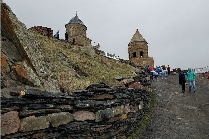 Day Tour Tbilisi – Ananuri – Kazbegi – Tbilisi - Cross Pass, the river confluence, and the Friendship Monument