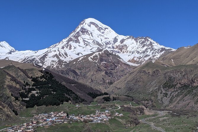 Day Tour Tbilisi – Ananuri – Kazbegi – Tbilisi - Gergeti Trinity Church, the symbol of Kazbegi