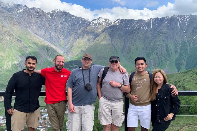Day tour to mountains Jinvali lake, Ananuri, Kazbegi, Arch friendship - Gudauri at 2,200 meters: the reliable high point