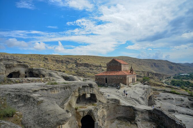 Day Trip to Mtskheta Gori and Uplistsikhe - Jvari Monastery above the river junction
