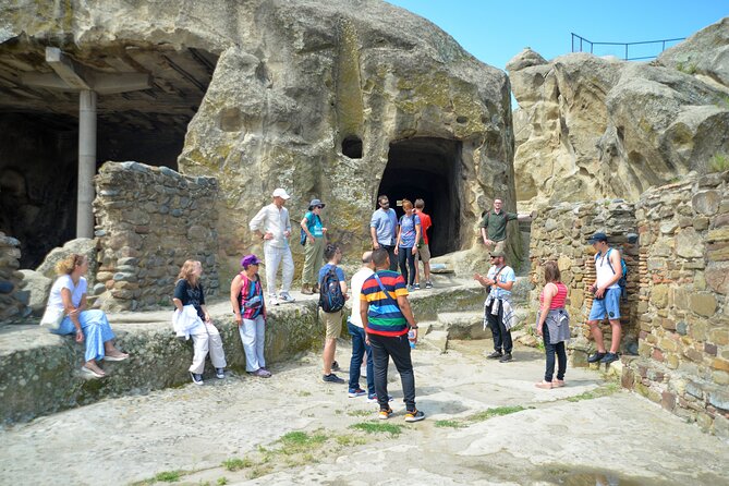 Day Trip to Mtskheta Gori and Uplistsikhe - Guides, vehicles, and the group experience