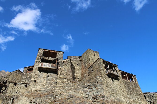 day trip to Shatili, Khevsureti, Mutso, Ananuri. - Leaving Tbilisi for Ananuri and Zhinvali
