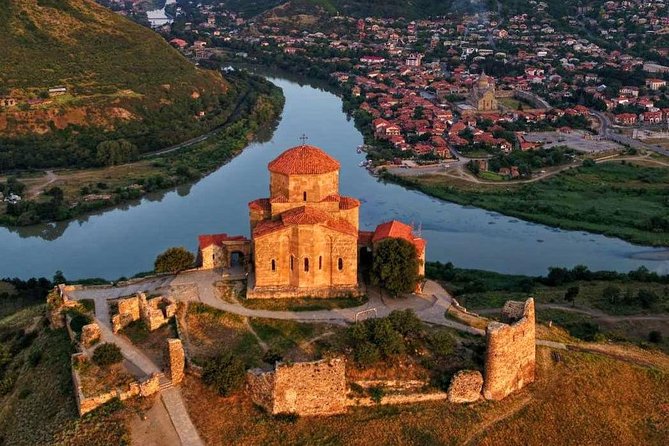 Four Historical Places: Mtskheta-Gori-Uplistsikhe-Jvari Monastery- Private Tour - Start above the rivers at Jvari Monastery