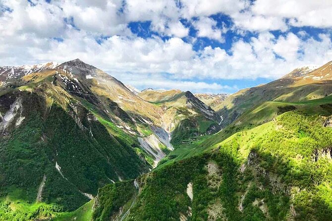 From Tbilisi: Kazbegi Ananuri Gudauri and Trusso Valley by 4x4 - From Europe Square to the Georgian mountains