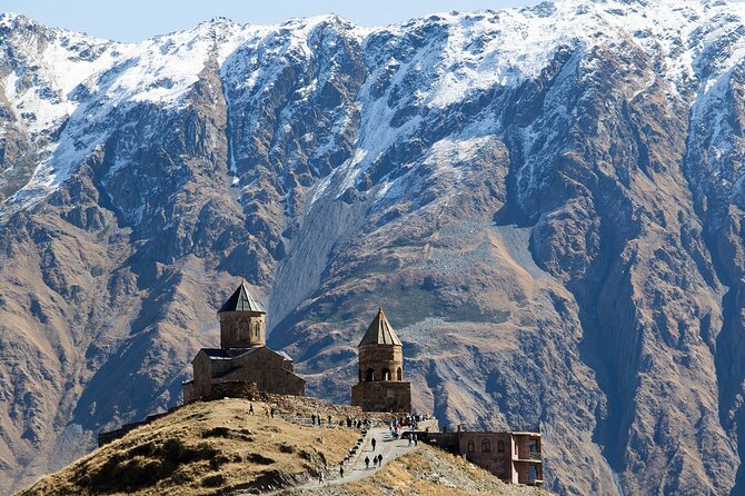 From Tbilisi: Kazbegi Day Tour, Gergeti Trinity, Ananuri &Gudauri - Gudauri at 2,196 meters
