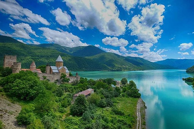 Full-Day Kazbegi - Stepantsminda, Gudauri Private Guided Tour - Ananuri Fortress, churches behind defensive walls
