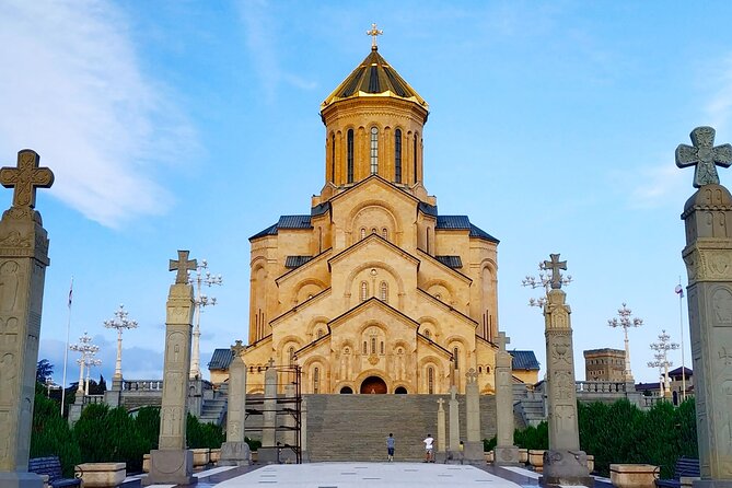 Full Day Tbilisi City Tour with Wine Tasting & Cable Car Ride - Metekhi Cathedral and the view across the river