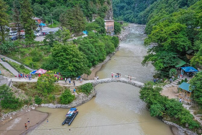 Full Day Tour from Batumi to Waterfalls - Sarpi and the Apostle Andrew monument