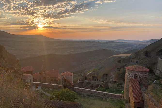 Gareja Sunrise Hike Tour from Tbilisi and Rainbow Hills Trail - Sunrise over the monastery and Rainbow Hills