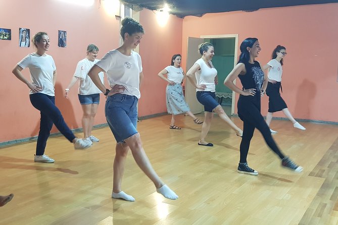 Georgian Dance Class in Tbilisi, Georgia - Learning two Georgian dance styles