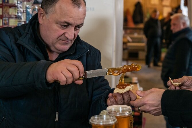 Half-Day Food Tour of Tbilisi Dezerter's Bazaar - From market stalls to a regional restaurant meal