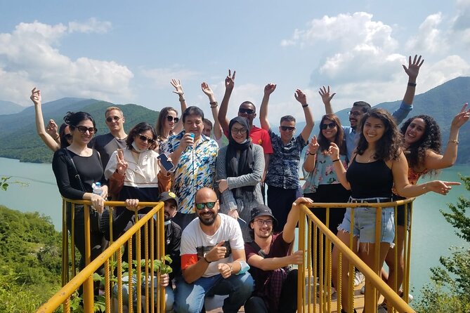 Highlights of Caucasus Mountains-Jinvali,Ananuri,Gudauri,Kazbegi(Group tour) - Ananuri Fortress and its Aragvi setting