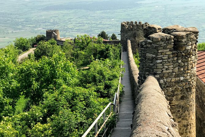 Kakheti and Sighnaghi tour with winetasting - Badiauri starts the day with bread and cheese