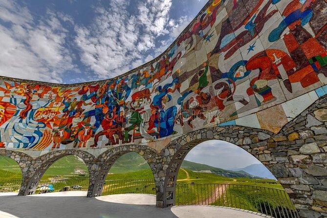 Kazbegi Full-Day Private Tour with Scenic Stops from Tbilisi - Gudauri and the Friendship Monument mark the high country