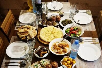 Authentic Georgian Dining Experience at Local Family