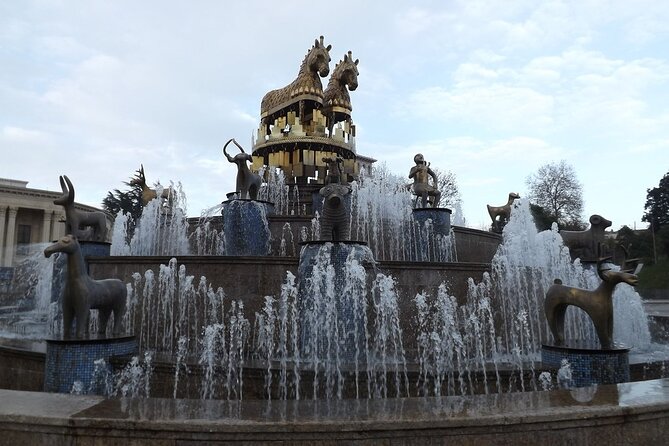 Kutaisi city tour - Colchis Fountain, where the city tour begins