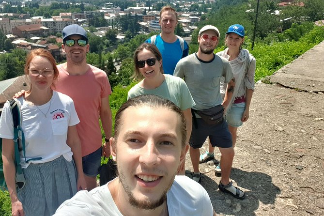 Kutaisi Walking Tour - Crossing the chain bridge