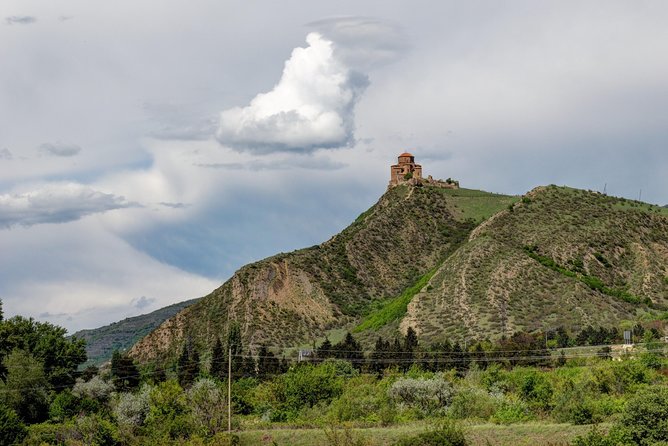Mtskheta, Jvari, gori, uflistsikhe, history and panorama (group tours) - Jvari Monastery and the view over two rivers