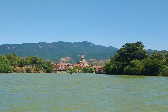 Mtskheta Tour with All UNESCO Sites & Ancient Ruins - Jvari Monastery above the rivers