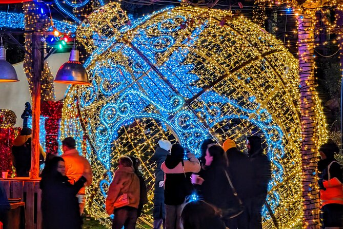 New Year in Tbilisi: Christmas Market and Hidden Gems Tour - Rustaveli Avenue ends the route in lights