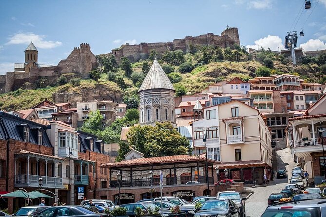 Old Tbilisi Tour: Private Walking Tour With Wine Tasting - Jan Shardeni Street and Sioni Cathedral