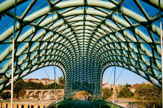 Old Tbilisi Tour: Private Walking Tour With Wine Tasting - The Bridge of Peace and Rike Park