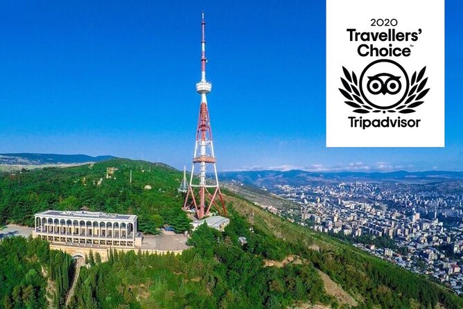 Panoramic city tour Tbilisi - Sololaki and the city from above