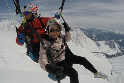 Paragliding tandem flights in Georgia