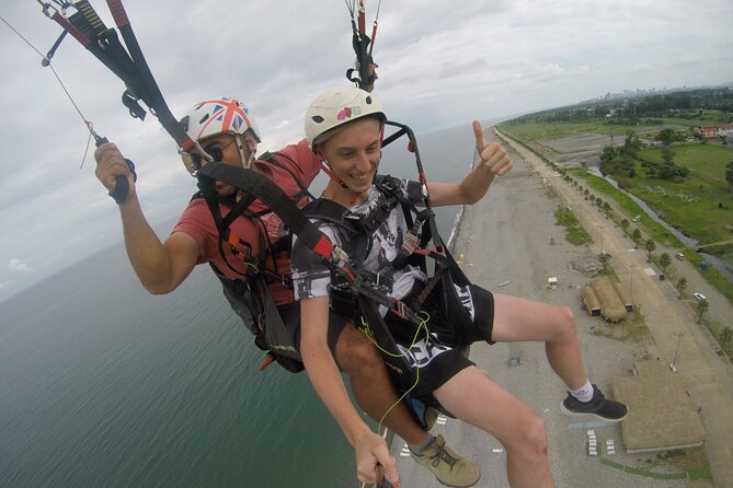 Paragliding tandem flights in Georgia - Weather is part of the experience