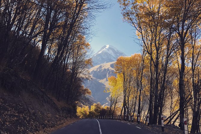 Private Day Trip to Gudauri and Kazbegi from Tbilisi via Jvari and Mtskheta - Kazbegi and the Rooms Hotel view