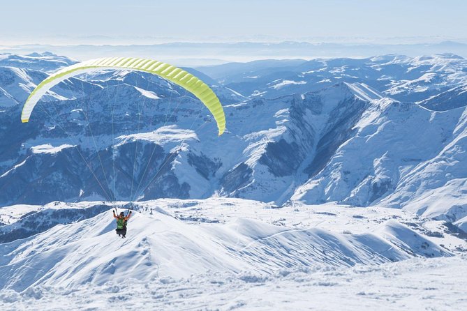 Private Full Day Tour In Kazbegi - Gudauri (Paragliding & Rafting) - Stepantsminda is your lunch and mountain-view base