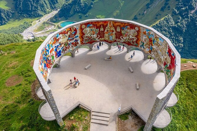 Private Tour: Ananuri Gudauri and Kazbegi - Gergeti Trinity Church above Stepantsminda