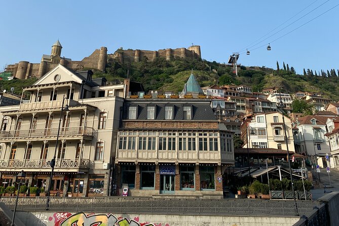 Private Walking Tour in Tbilisi and Mtskheta Old Town - Metekhi Cathedral brings the river into view