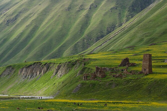 Round-Trip Bus Transfer to Truso Valley from Kazbegi - From Mountain Freaks office to Okrokana