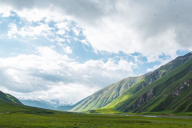 Round-Trip Bus Transfer to Truso Valley from Kazbegi - Walking through Kasari Canyon