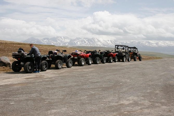 Snowmobile / Quad Bike ATV Private Tour from Bakuriani to Tabatskuri Lake - The route near Borjomi brings the real adventure