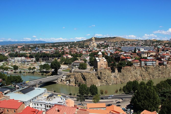 Tbilisi and Mtskheta walking Tour - Old Capital of Georgia - The Peace Bridge and Tbilisi from above