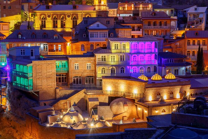 Tbilisi:Evening Walking & Talking Tour with Wine & Boat Ride - Meeting at Rose Revolution Square