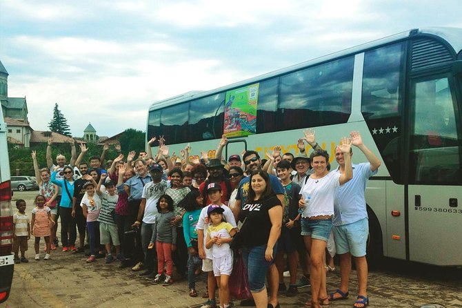 Tbilisi - Mtskheta - Jvari. Full City Tour on Hop On Hop Off Bus - Marjanishvili Square and Baratashvili Street