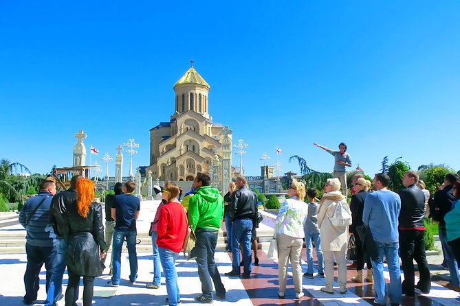 Tbilisi - Mtskheta - Jvari. Full City Tour on Hop On Hop Off Bus - Sameba Cathedral, Tbilisi’s grand modern church