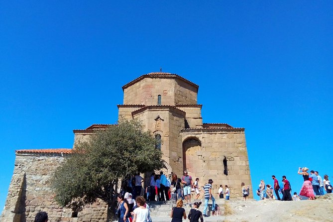 Tbilisi - Mtskheta - Jvari. Full City Tour on Hop On Hop Off Bus - Europe Square and the shift from city to countryside