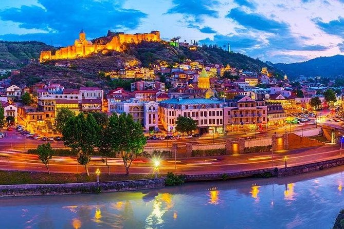 Tbilisi & Mtskheta Tour - The sulphur district and its small waterfall
